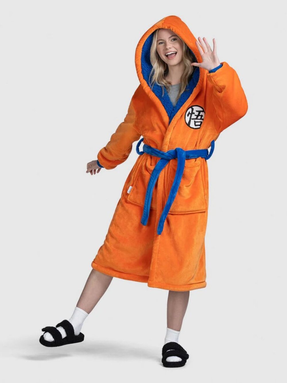 Dragon Ball Super Sherpa Robe Size 2x/3x